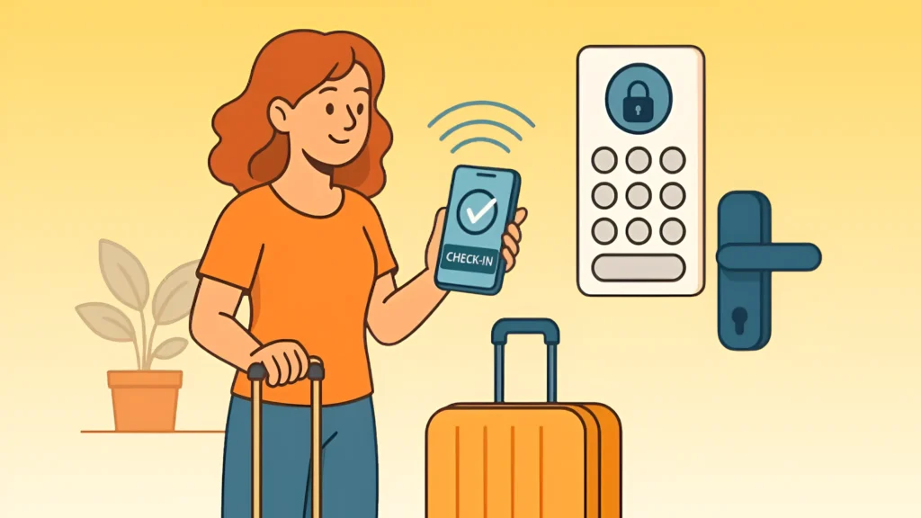 Hotel mobile check-in