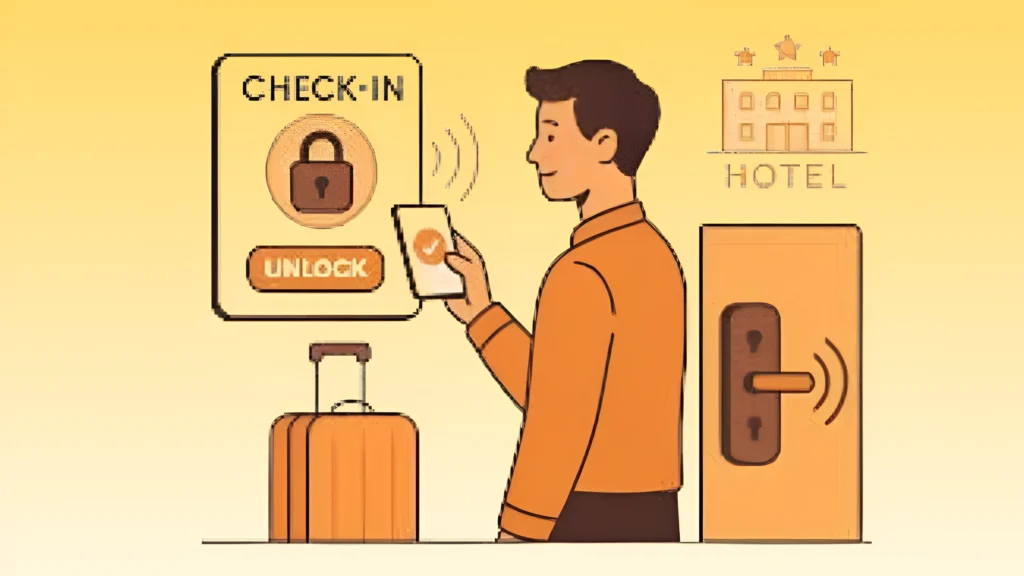 Hotel mobile check-in