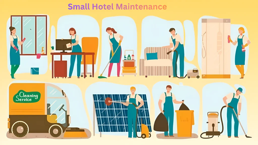 Small hotel maintenance