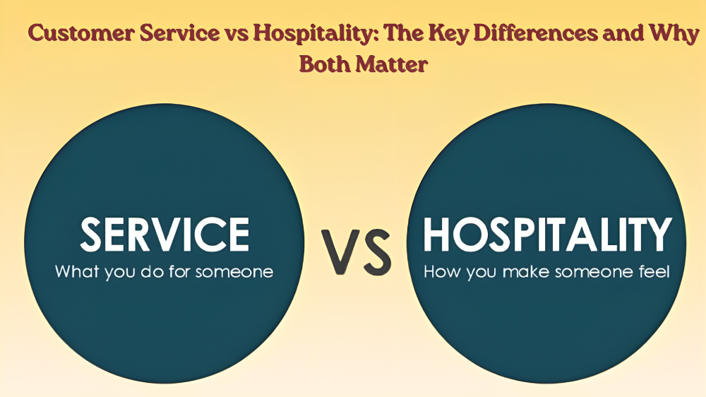 Customer service vs hospitality