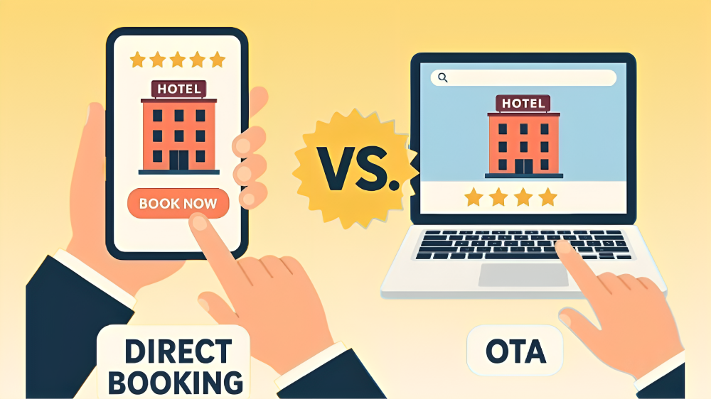 Direct booking vs OTAs