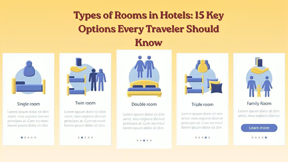 Types of rooms in hotels
