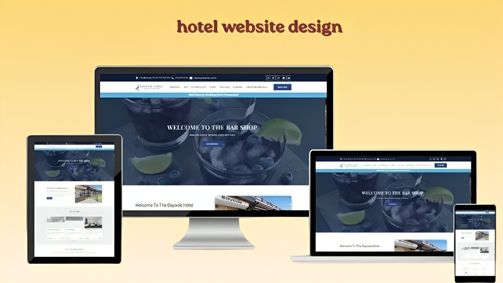 hotel website design