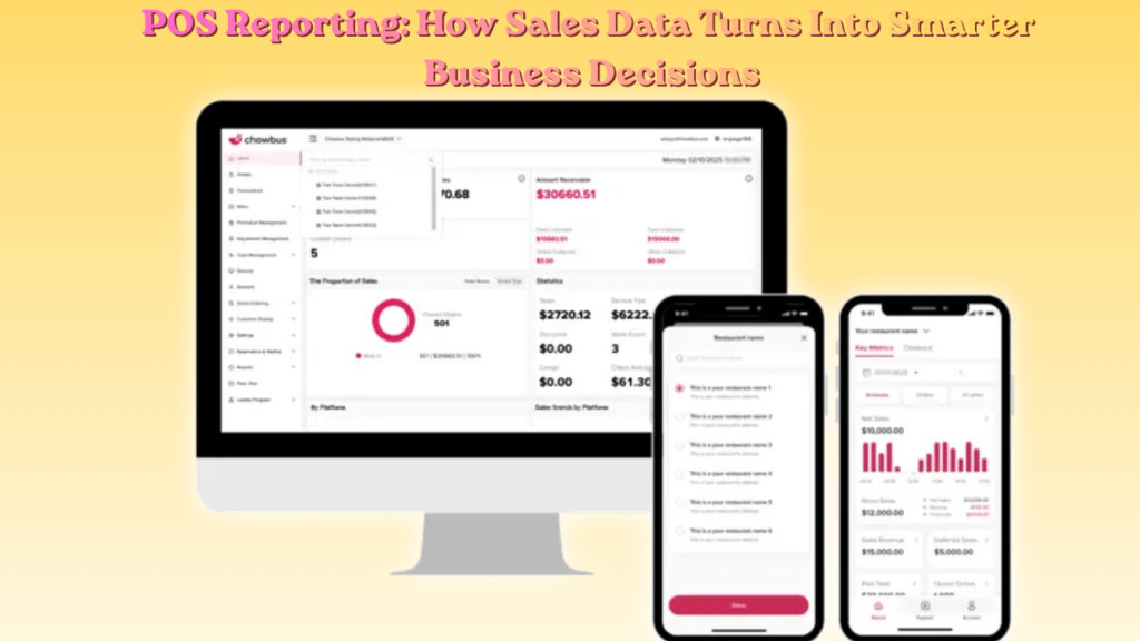 POS Reporting How Sales Data Turns Into Smarter Business Decisions